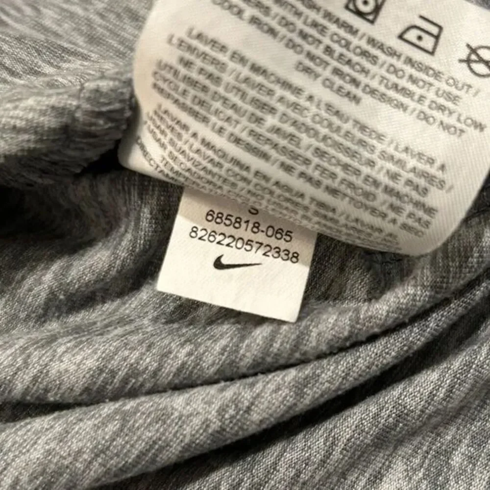 Nike Women's Dri-fit Element Cowl Neck Long Sleeve‎ Running Hoodie Gray Small